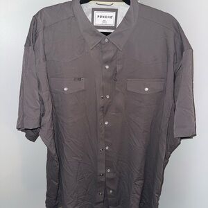 NWOT Poncho “The Cabrito” Western Shirt